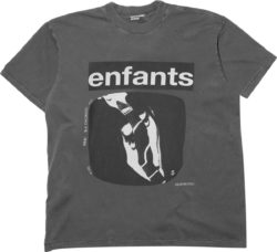 Enfants Riches Deprimes Dark Grey Memorized And Destroyed T Shirt