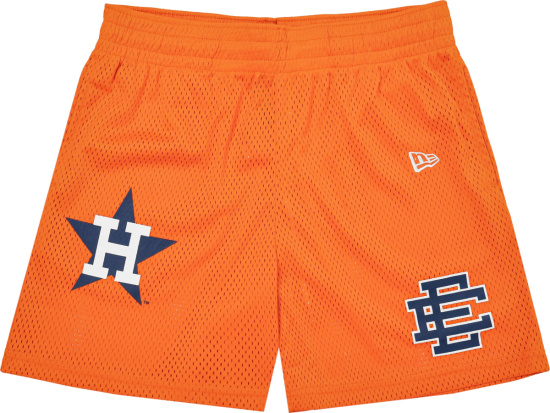 Eric Emanuel X Houston Astros Orange Gym Shorts