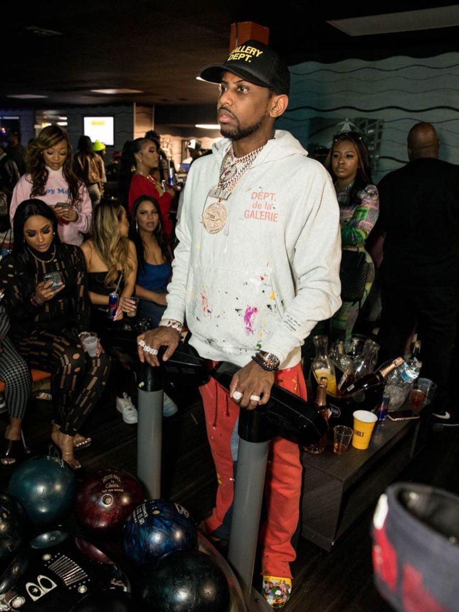 Fabolous Wearing a Full Gallery Dept. Outfit With Lanvin x Gallery Dept. Sneakers