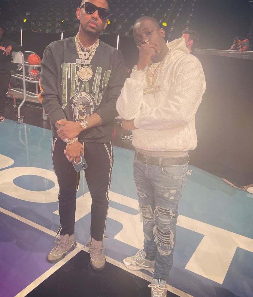 Fabolous Wearing a RHUDE, & Yeezy Outfit At ASW 2021