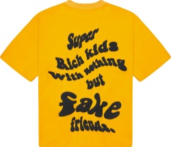 Favela Studios Yellow Super Rich Kids T Shirt