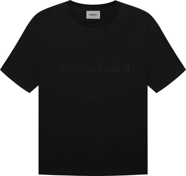 Fear Of God Black Essentials T Shirt