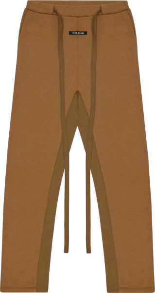 Fear Of God Brown Relaxed Fit Drawstring Sweatpants