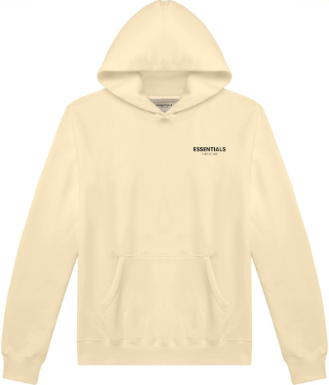 Fear of God Cream 'ESSENTIALS' Hoodie | Incorporated Style