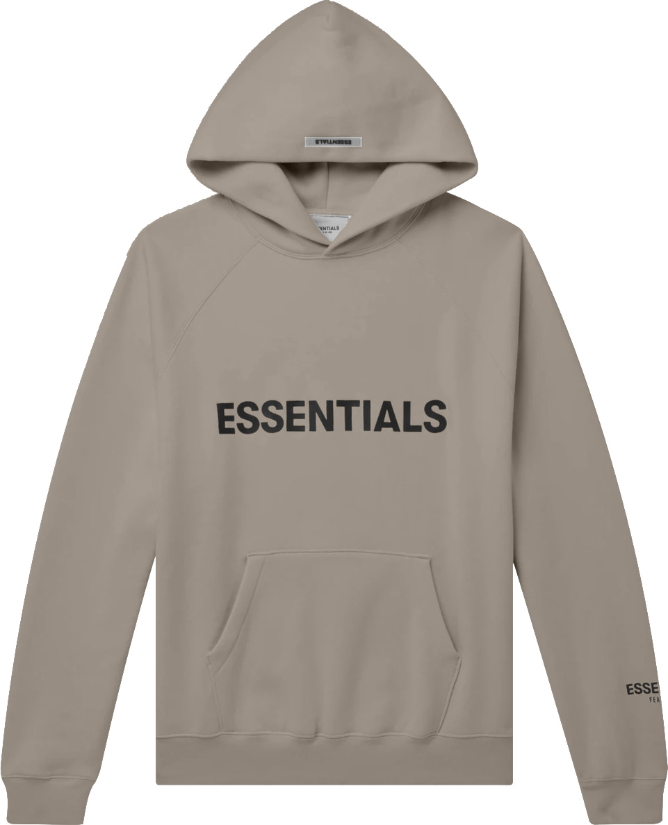 Fear of God Taupe 'ESSENTIALS' Hoodie | Incorporated Style