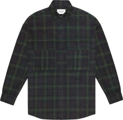 Green Flannel Overshirt (3rd Collection)