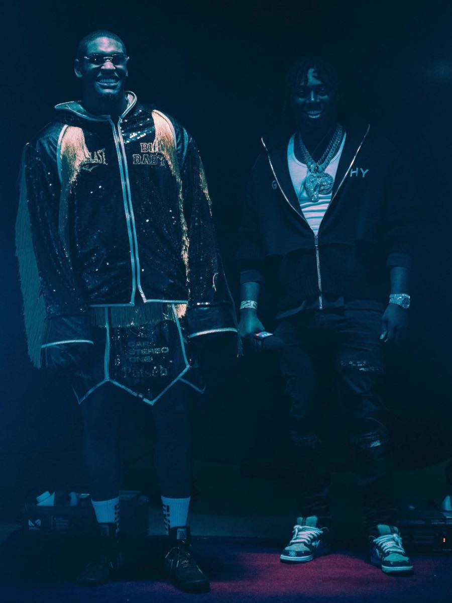 Fredo Bang Walks Out With Jared Anderson In a Givenchy & Nike x Cactus Jack Outfit