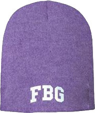 Purple 'FGB' Merch Beanie