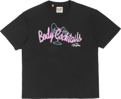 Black 'Body Cocktails' T-Shirt