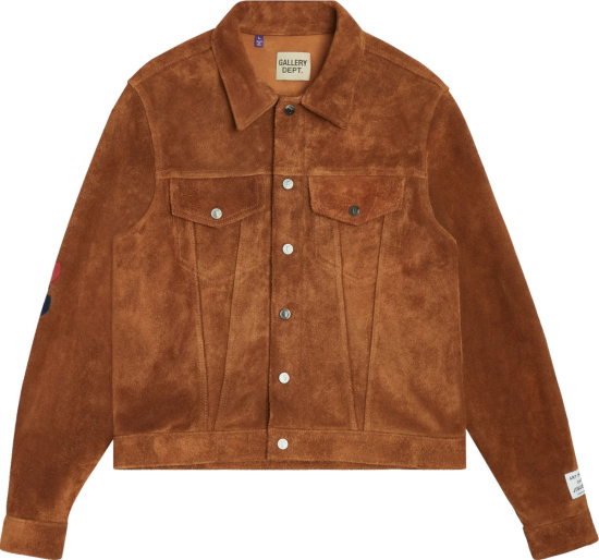 Gallery Dept Brown Rough Out Andy Jacket