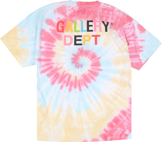 Gallery Dept Multicolor Spiral Tie Dye T Shirt