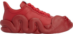 Red Snake-Sole 'Cobras' Sneakers