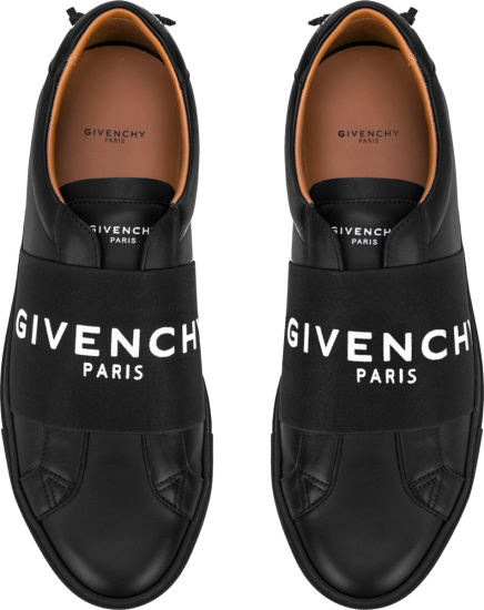 Givenchy All Black Slip On Sneakers