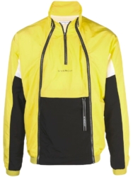 Givenchy Black And Yellow Anorak Jacket