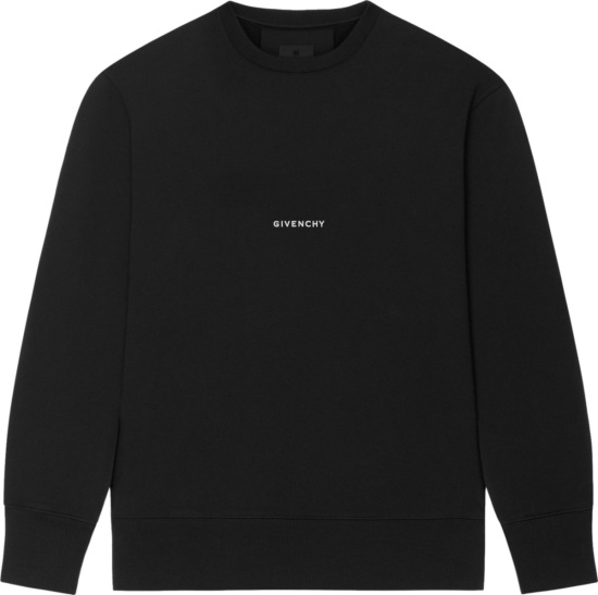 Givenchy Black Cross-Logo Sweatshirt | INC STYLE