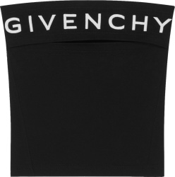 Givenchy Black Logo Band Balaclava