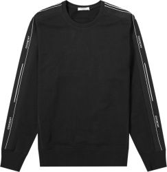 Givenchy Black Logo Tape Sweatshirt