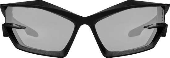 Givenchy Black Mirrored Giv Cut Sunglasses