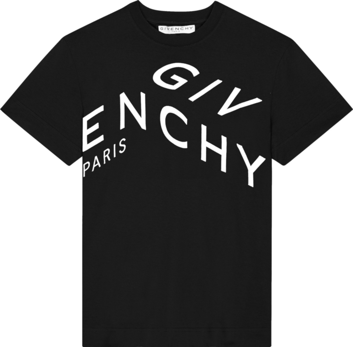 Givenchy Black Refracted Logo T-Shirt | INC STYLE