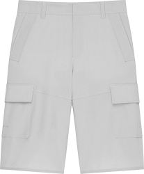 Givenchy Grey Stretch Cargo Shorts