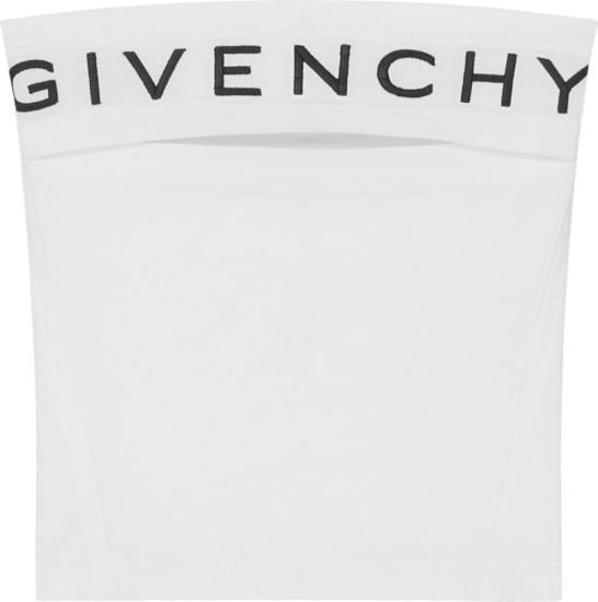 Givenchy White Logo Band Balaclava Bpz08s3y9p 100