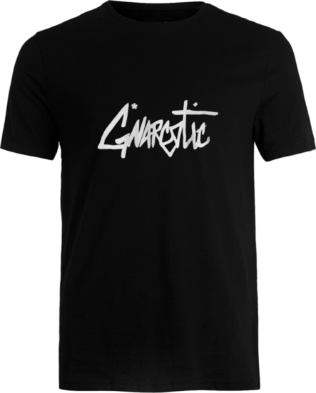 Gnarcotic Black Logo Print Shirt