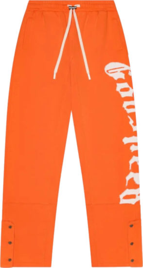 Godspeed Orange Side Logo Sweatpants