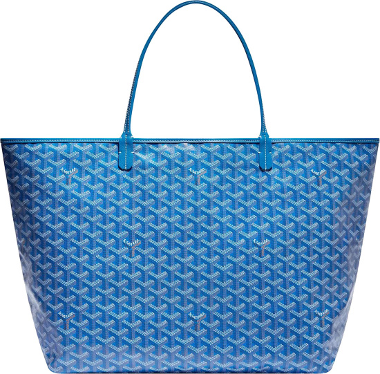 Goyard Blue Saint Louis Tote Bag