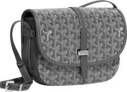 Goyard Grey Belvedere Messenger Bag