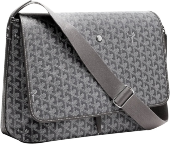 Goyard Grey Capetien Messenger Bag