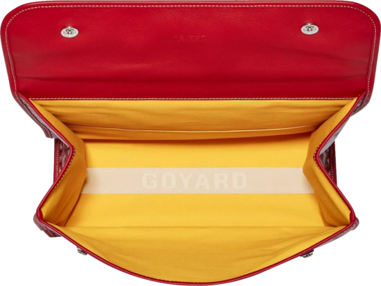 Goyard Red Saint Leger Backpack