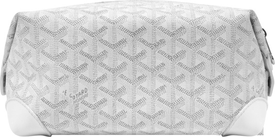 Goyard White Monogram Toiletry Bag