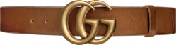 Brown & Gold-GG 'Marmont' Belt