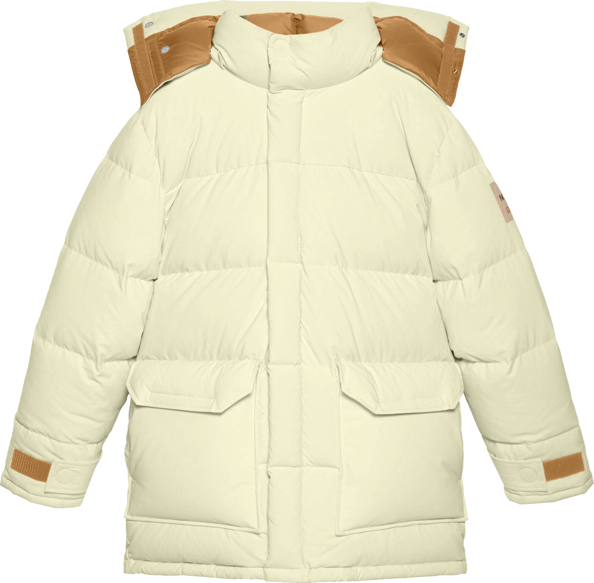 Gucci X The North Face Ivory Puffer Jacket Incorporated Style