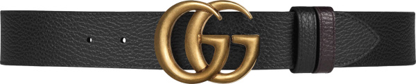 Gucci Black Gold Tone Gg Belt 474350 Cao2t 1062