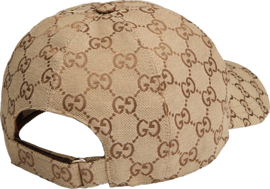 Gucci Logo Patch Biege Supreme Hat