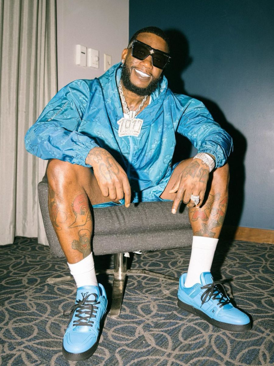Gucci Mane Celebrated His 42nd Birthday In a Full Blue Louis Vuitton 2054 Outfit