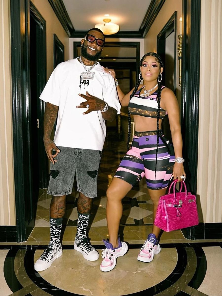 Gucci Mane Wearing a Full Black and White Dolce & Gabbana Outfit