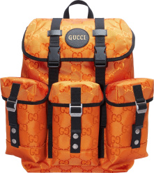 Orange 'Off The Grid' Backpack