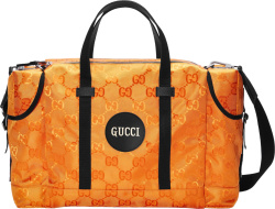 Gucci Orange Off The Grid Duffle Bag