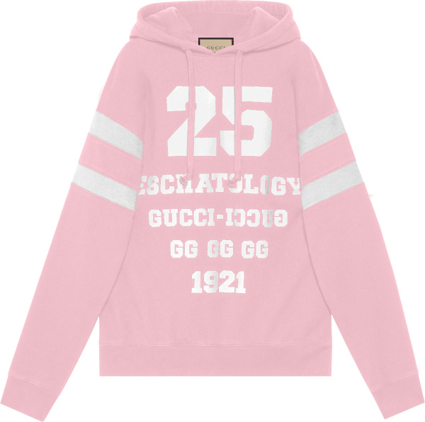 Gucci Pink And White 25 Hoodie