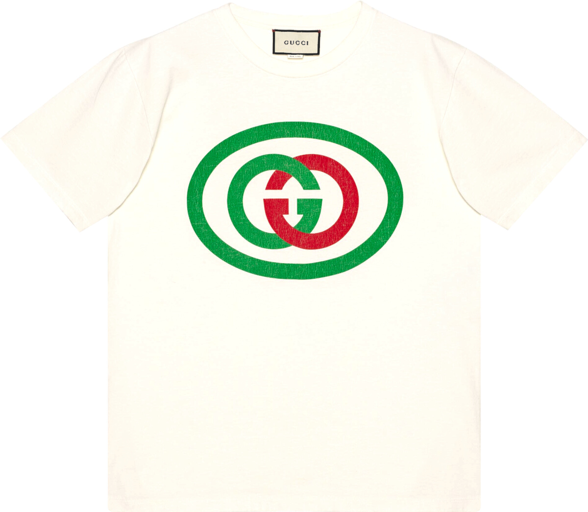 Gucci White Interlocking-G T-Shirt | INC STYLE