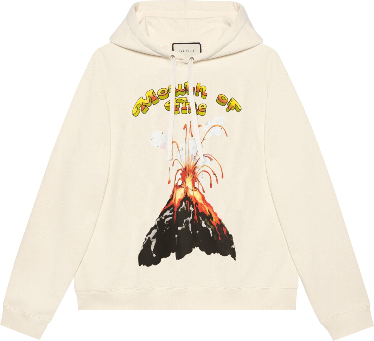 Gucci White Volcano Hoodie | Incorporated Style