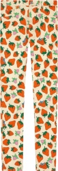 Gucci White Strawberry Allover Print Jeans