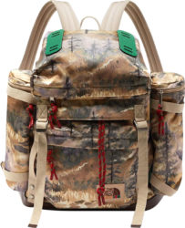 Gucci X The North Face Landscape Print Cargo Backpack