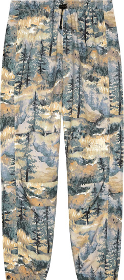 Gucci X The North Face Mountain Forest Print Cargo Trackpants