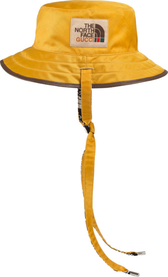 Gucci X The North Face Yellow Bucket Hat
