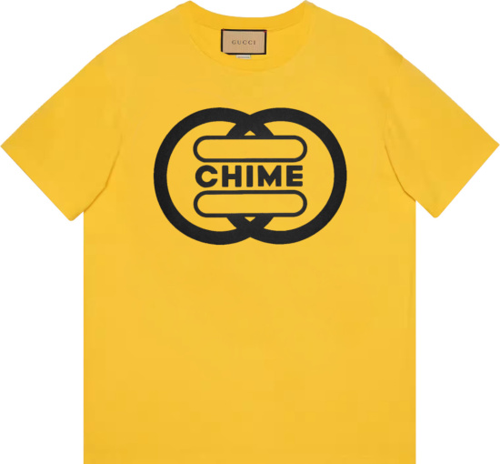 Gucci Yellow Chime For Change T Shirt
