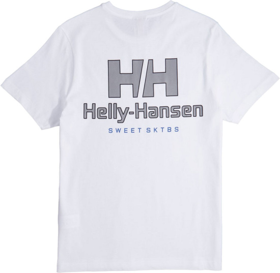 Helly Hansen Sweetsktbs White Logo T Shirt