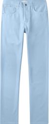 Helmut Lang Soda Blue Straight Fit Jeans